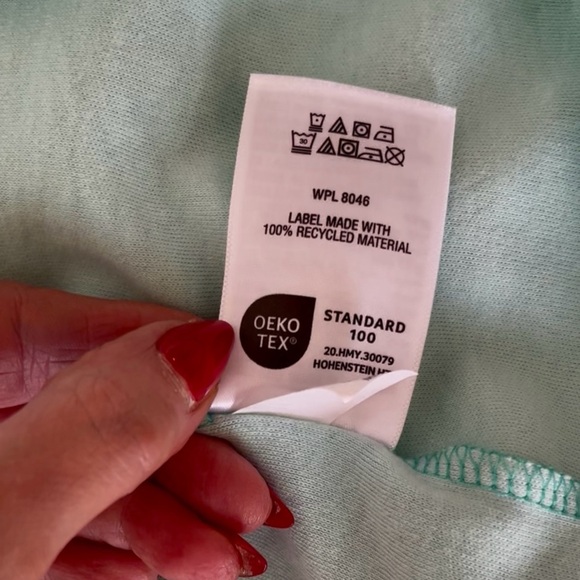 Women's Green Patterned Top - Picture 10 of 10